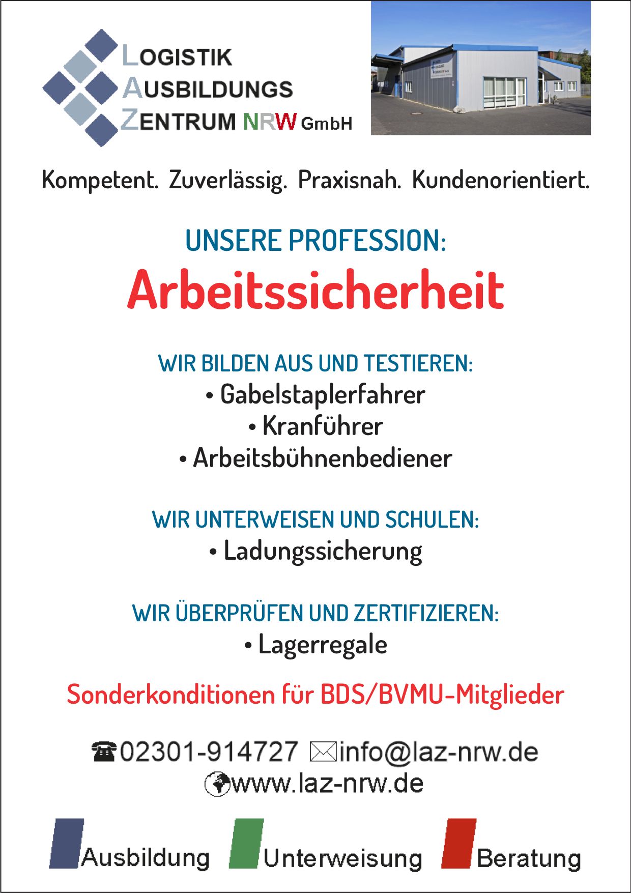 Logistik Ausbildungszentrum NRW