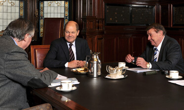 Im Gespräch mit Olaf Scholz