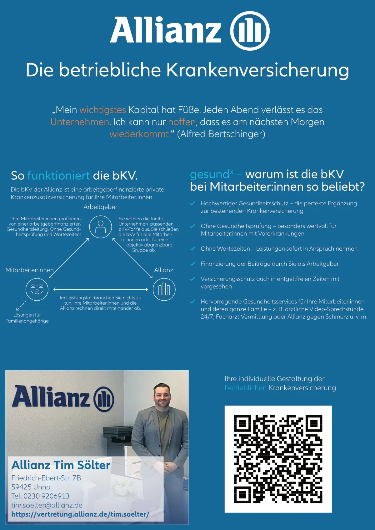 Logo von Allianz Hauptvertretung Tim Sölter